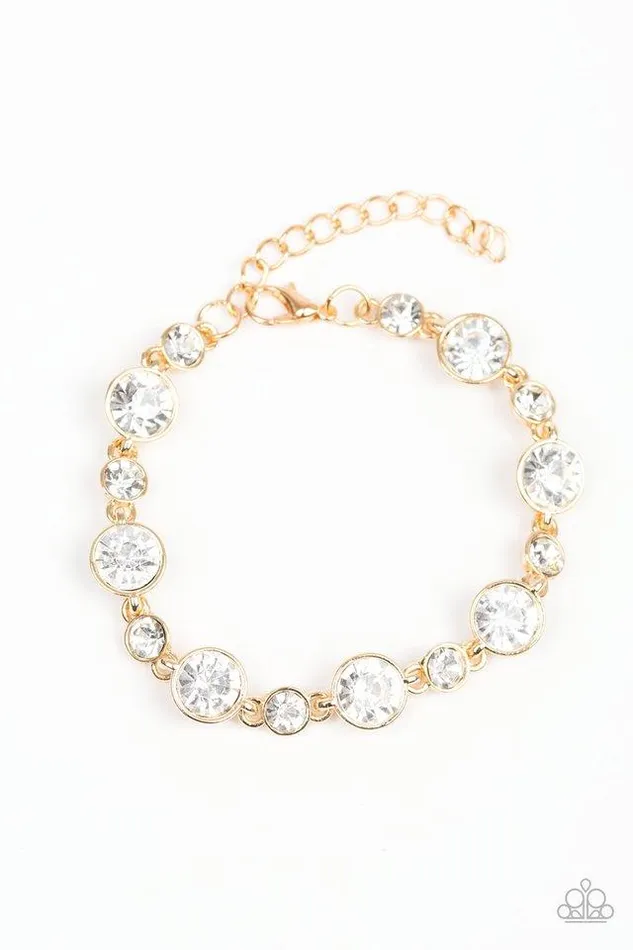 Paparazzi Bracelet Starstruck Sparkle Gold Paparazzi Jewelry Bracelets