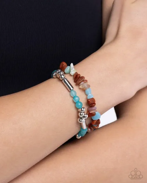 Paparazzi Bracelet Stony Sequence Paparazzi Jewelry Bracelets