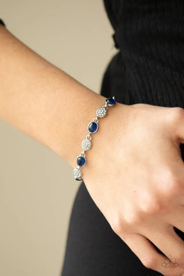 Paparazzi Bracelet Stop and GLOW Blue Paparazzi Jewelry Bracelets