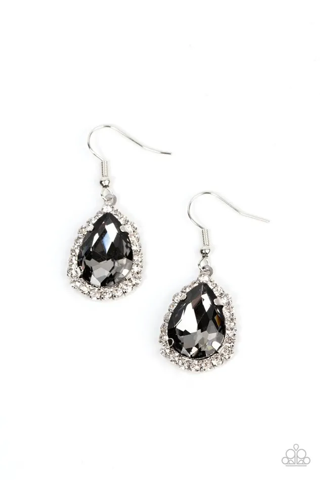Paparazzi Earring Bippity Boppity BOOM Silver Paparazzi Jewelry Earrings Paparazzi Earring Bippity Boppity BOOM Silver Paparazzi Jewelry Earrings