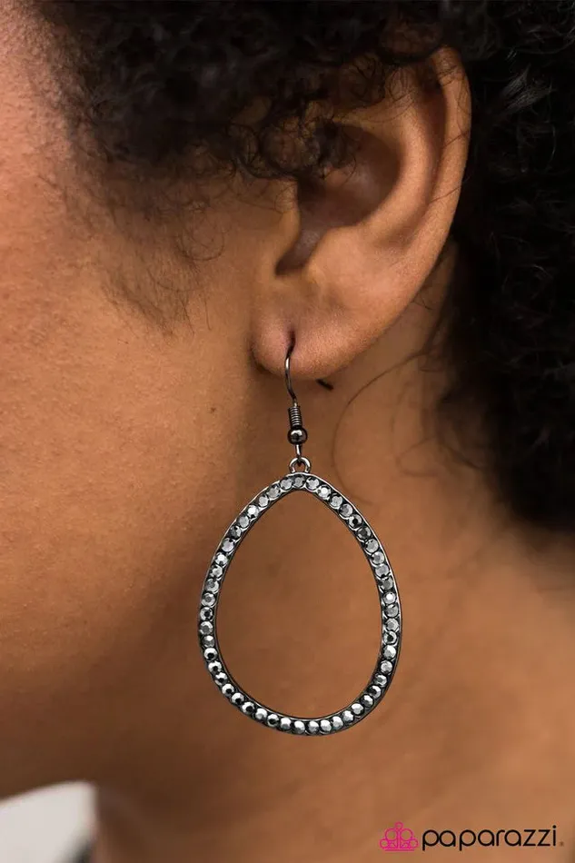 Paparazzi Earring Twinkle and Shine Silver Paparazzi Jewelry Earrings