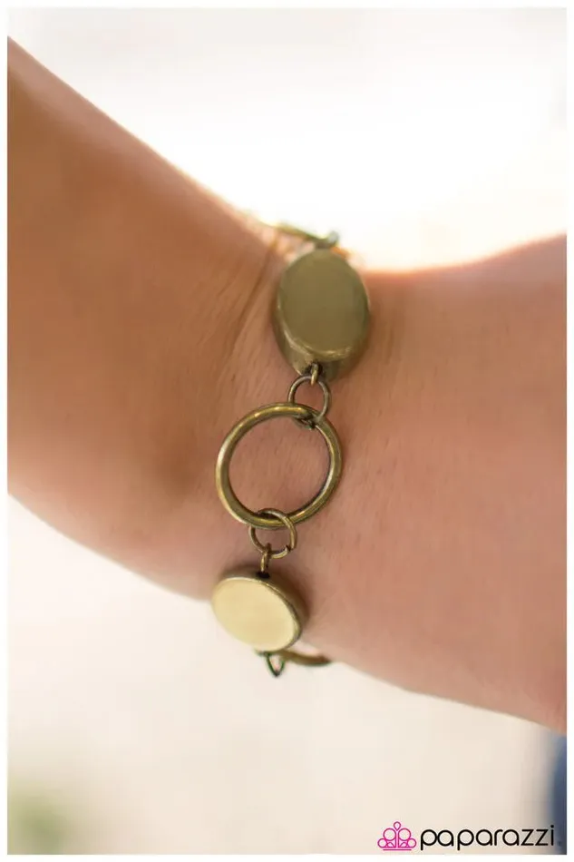 Paparazzi Jewelry Bracelets Paparazzi Bracelet Back To The Basics Brass