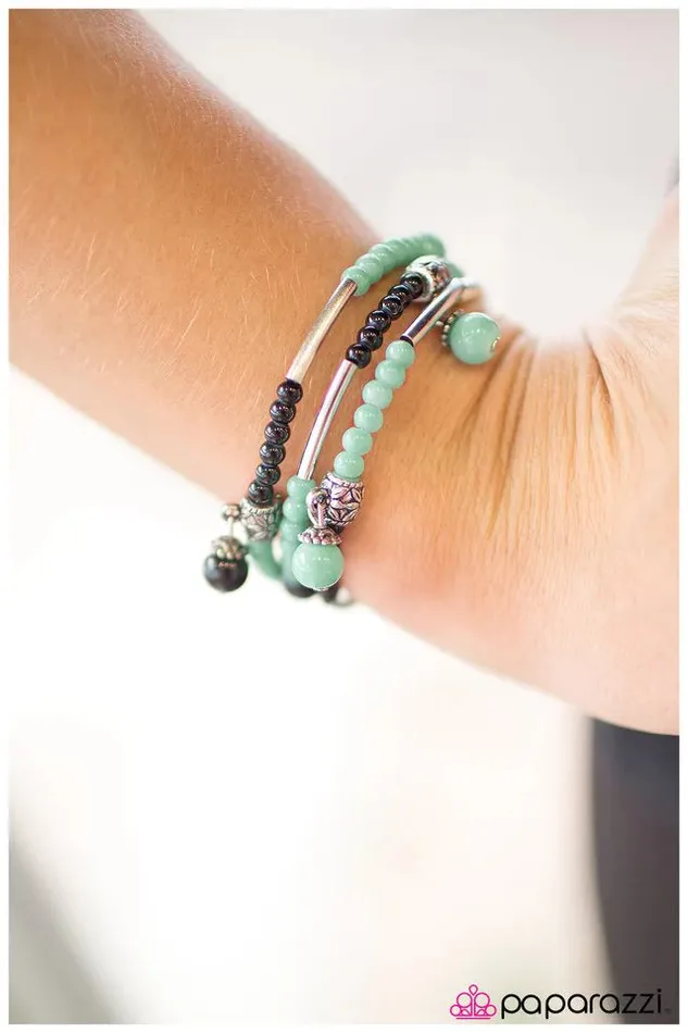 Paparazzi Jewelry Bracelets Paparazzi Bracelet Bohemian WRAPsody Blue