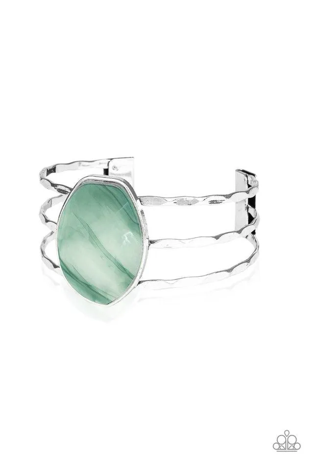 Paparazzi Jewelry Bracelets Paparazzi Bracelet Canyon Dream Green