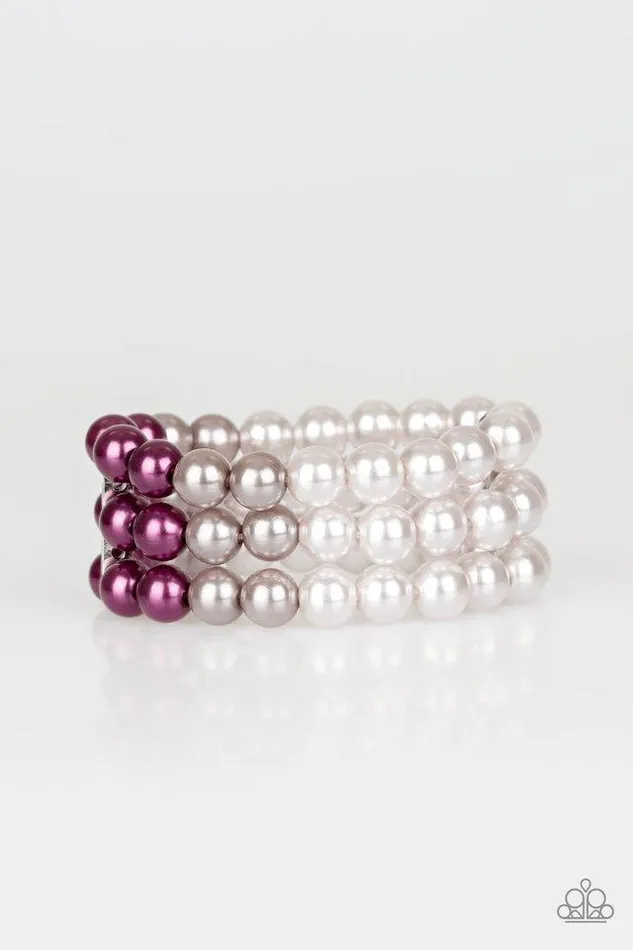 Paparazzi Jewelry Bracelets Paparazzi Bracelet Central Park Celebrity Purple