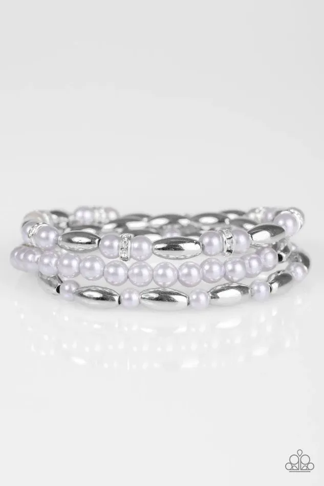 Paparazzi Jewelry Bracelets Paparazzi Bracelet Chic Contender Silver