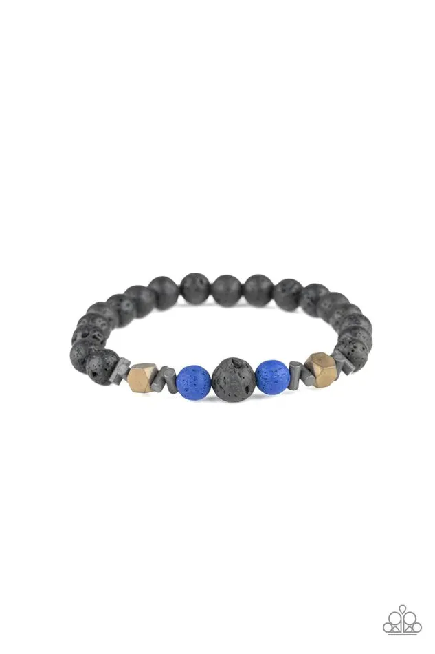 Paparazzi Jewelry Bracelets Paparazzi Bracelet Empowered Blue