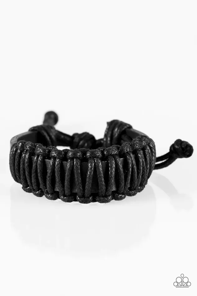 Paparazzi Jewelry Bracelets Paparazzi Bracelet Hike Club Black