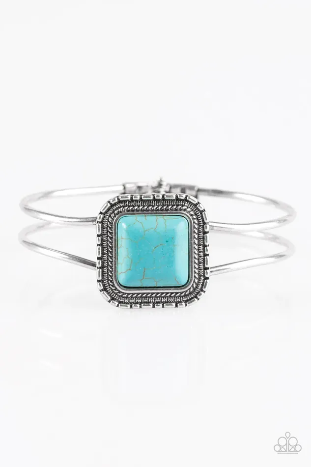 Paparazzi Jewelry Bracelets Paparazzi Bracelet Hit A Plateau Blue