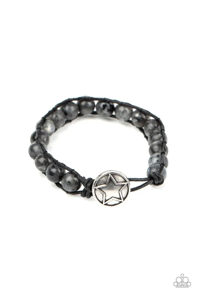 Paparazzi Jewelry Bracelets Paparazzi Bracelet Homespun Stones Black Paparazzi Jewelry Bracelets Paparazzi Bracelet Homespun Stones Black