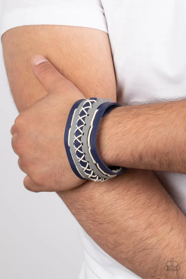 Paparazzi Jewelry Bracelets Paparazzi Bracelet Horsing Around Blue
