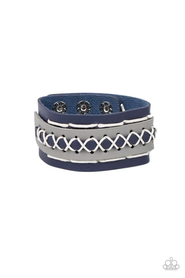 Paparazzi Jewelry Bracelets Paparazzi Bracelet Horsing Around Blue Paparazzi Jewelry Bracelets Paparazzi Bracelet Horsing Around Blue