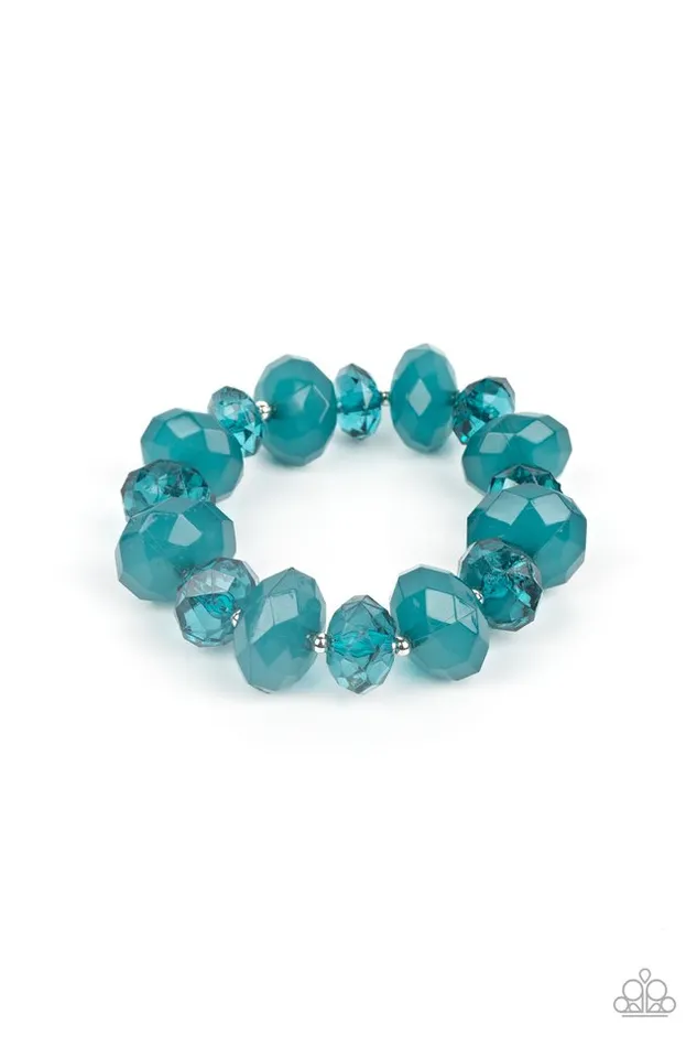 Paparazzi Jewelry Bracelets Paparazzi Bracelet Keep GLOWING Forward Blue Paparazzi Jewelry Bracelets Paparazzi Bracelet Keep GLOWING Forward Blue