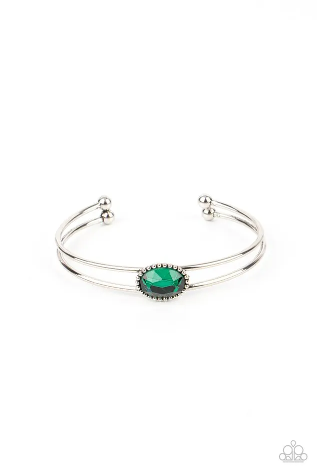 Paparazzi Jewelry Bracelets Paparazzi Bracelet Magnificently Mesmerized Green Paparazzi Jewelry Bracelets Paparazzi Bracelet Magnificently Mesmerized Green