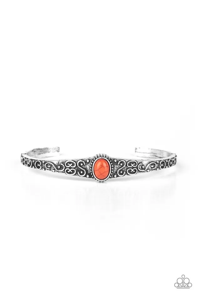 Paparazzi Jewelry Bracelets Paparazzi Bracelet Make Your Own Path Orange Paparazzi Jewelry Bracelets Paparazzi Bracelet Make Your Own Path Orange