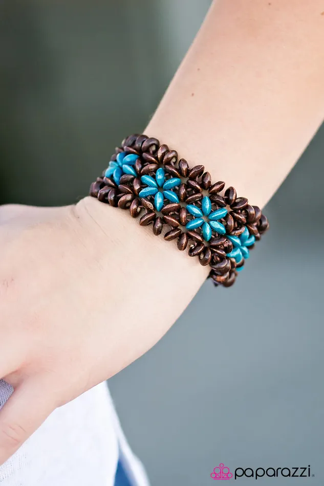Paparazzi Jewelry Bracelets Paparazzi Bracelet Maui Melody Blue
