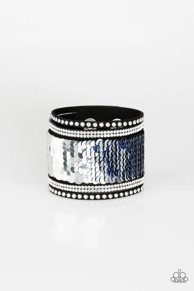 Paparazzi Jewelry Bracelets Paparazzi Bracelet MERMAIDS Have More Fun Blue