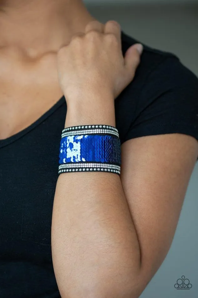Paparazzi Jewelry Bracelets Paparazzi Bracelet MERMAIDS Have More Fun Blue Paparazzi Jewelry Bracelets Paparazzi Bracelet MERMAIDS Have More Fun Blue