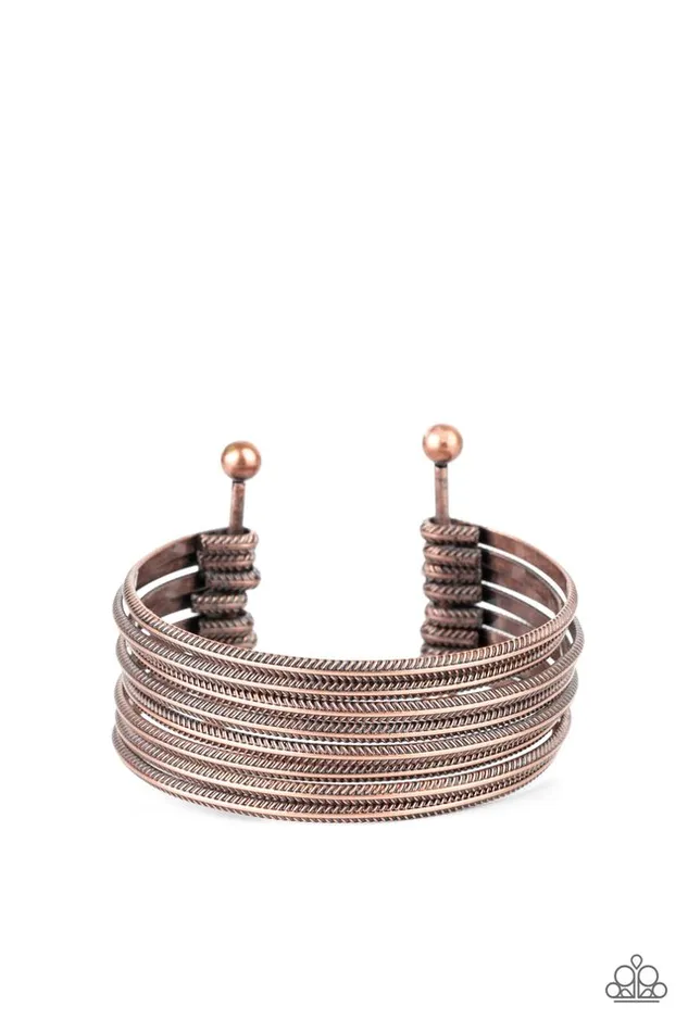 Paparazzi Jewelry Bracelets Paparazzi Bracelet Now Watch Me Stack Copper Paparazzi Jewelry Bracelets Paparazzi Bracelet Now Watch Me Stack Copper