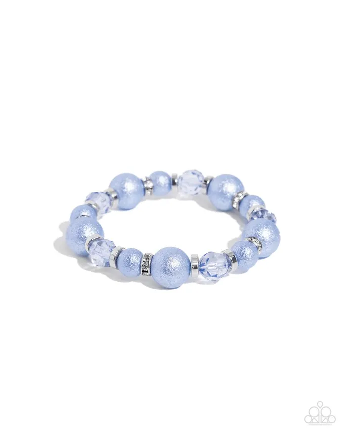 Paparazzi Jewelry Bracelets Paparazzi Bracelet Pearl Protagonist Blue Paparazzi Jewelry Bracelets Paparazzi Bracelet Pearl Protagonist Blue
