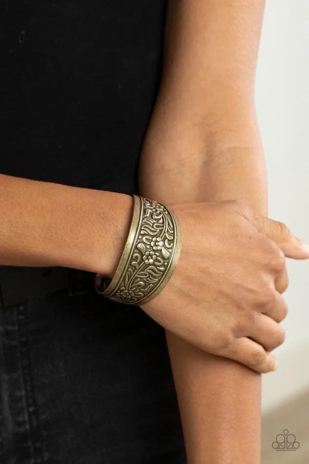 Paparazzi Jewelry Bracelets Paparazzi Bracelet Purely Prairie Brass