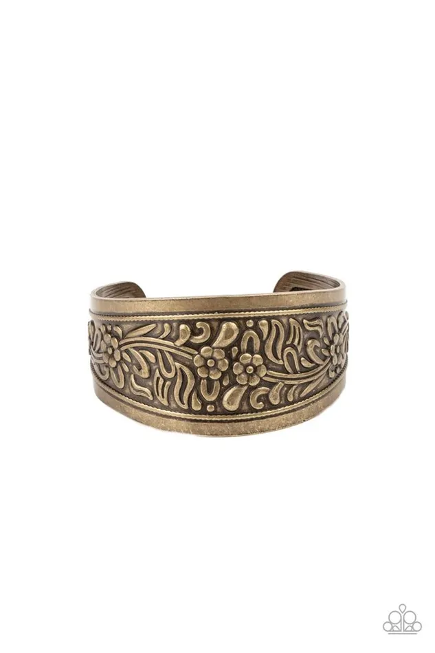 Paparazzi Jewelry Bracelets Paparazzi Bracelet Purely Prairie Brass Paparazzi Jewelry Bracelets Paparazzi Bracelet Purely Prairie Brass