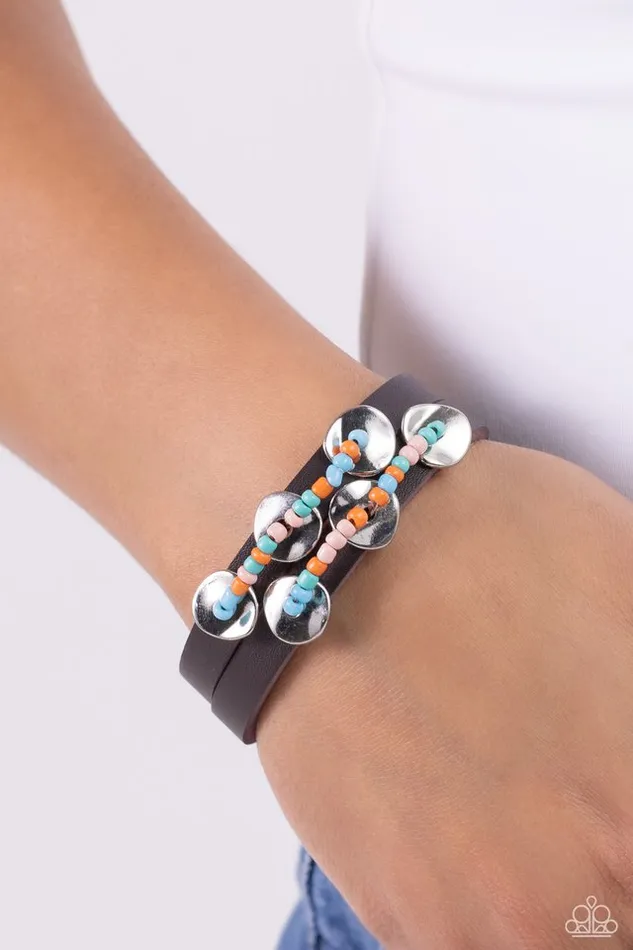 Paparazzi Jewelry Bracelets Paparazzi Bracelet Social Sashay Blue