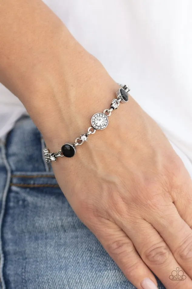 Paparazzi Jewelry Bracelets Paparazzi Bracelet Stargazing Sparkle Black
