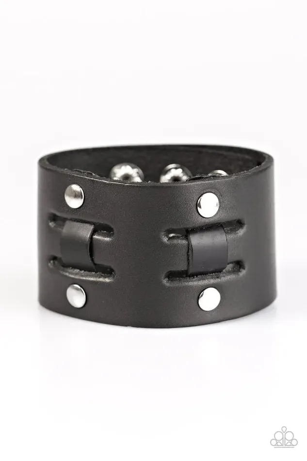 Paparazzi Jewelry Bracelets Paparazzi Bracelet The Rust Belt Black