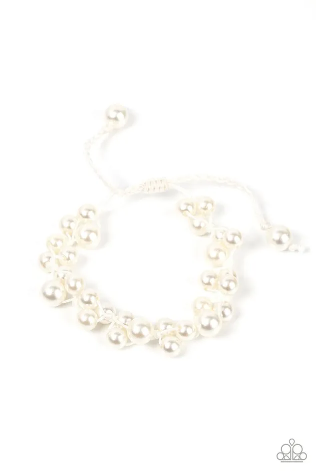 Paparazzi Jewelry Bracelets Paparazzi Bracelet Vintage Versatility White Paparazzi Jewelry Bracelets Paparazzi Bracelet Vintage Versatility White