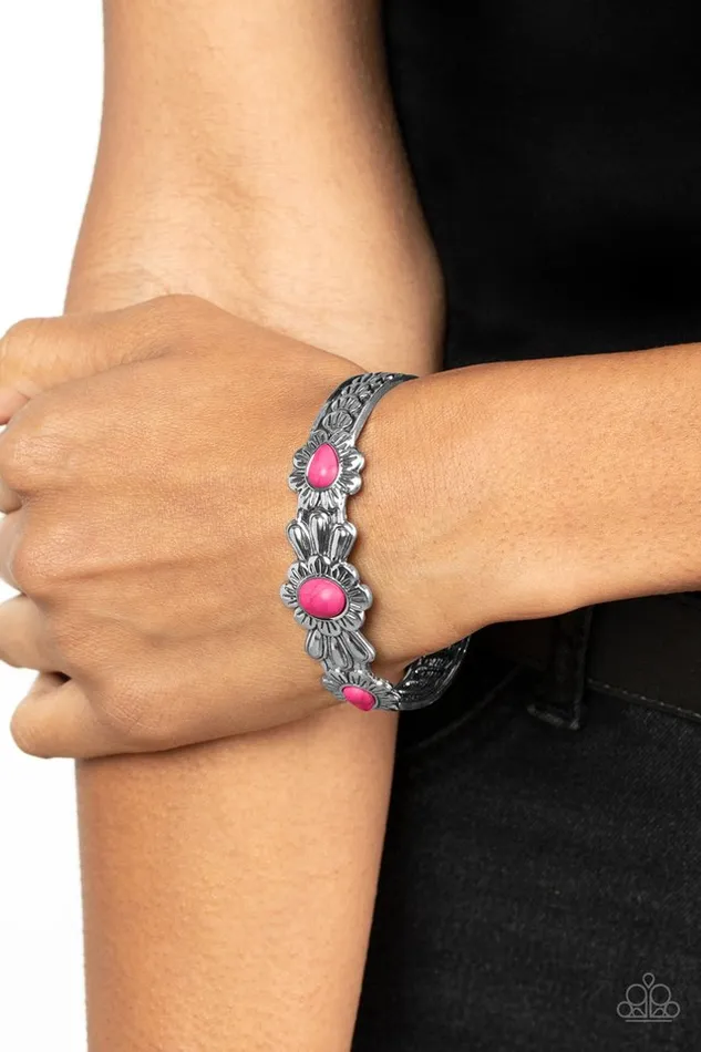 Paparazzi Jewelry Bracelets Paparazzi Bracelet Winslow Walkabout Pink