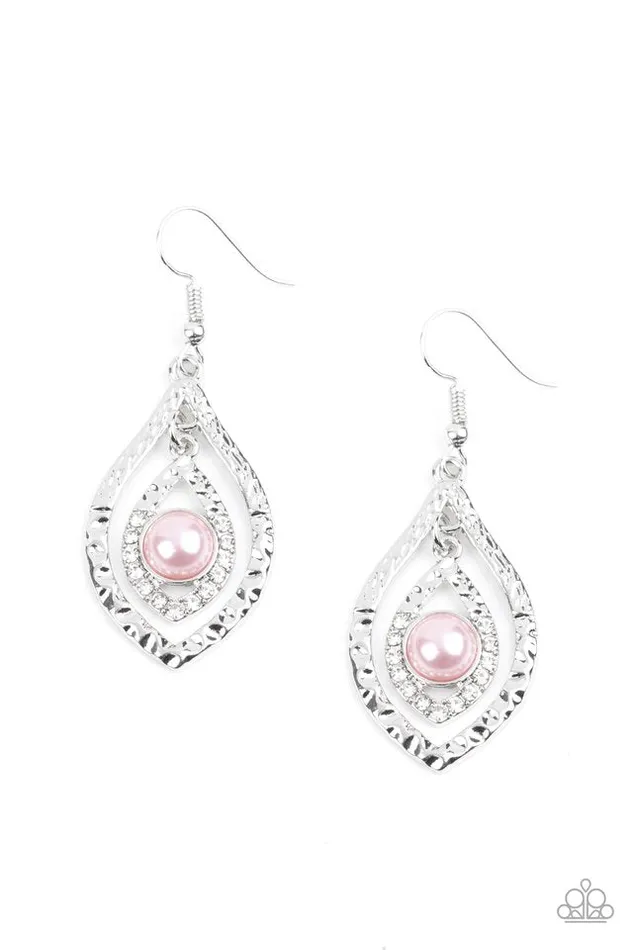 Paparazzi Jewelry Earrings Paparazzi Earring Breaking Glass Ceilings Pink Paparazzi Jewelry Earrings Paparazzi Earring Breaking Glass Ceilings Pink
