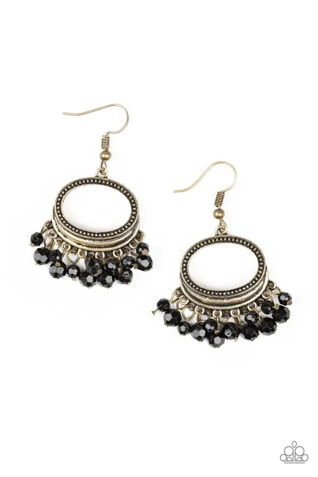 Paparazzi Jewelry Earrings Paparazzi Earring Happy Days Brass