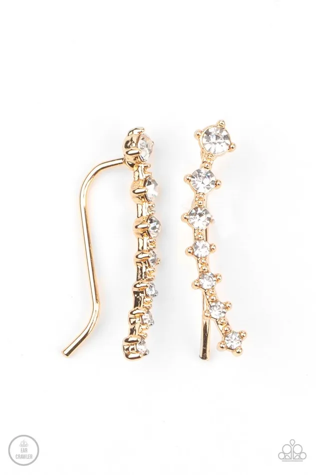 Paparazzi Jewelry Earrings Paparazzi Earring New Age Nebula Gold Paparazzi Jewelry Earrings Paparazzi Earring New Age Nebula Gold