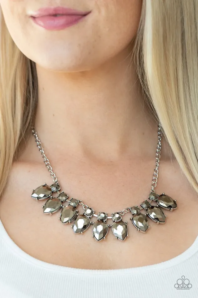 Paparazzi Jewelry Necklaces Paparazzi Necklace Extra Enticing Silver