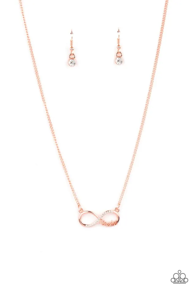 Paparazzi Jewelry Necklaces Paparazzi Necklace Forever Your Mom Copper Paparazzi Jewelry Necklaces Paparazzi Necklace Forever Your Mom Copper