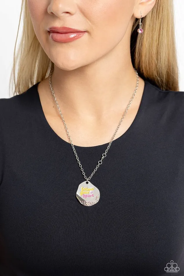 Paparazzi Jewelry Necklaces Paparazzi Necklace Honor Your Heart Multi