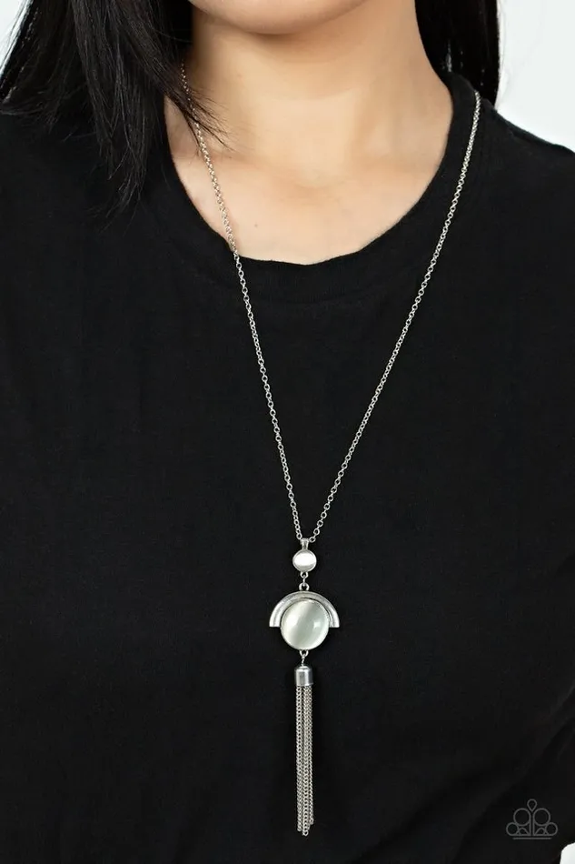 Paparazzi Jewelry Necklaces Paparazzi Necklace Lavishly Lucid White