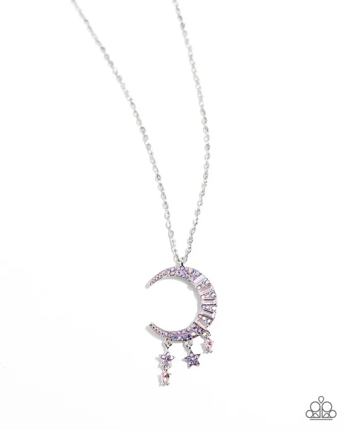 Paparazzi Jewelry Necklaces Paparazzi Necklace Lunar Landmark Purple Paparazzi Jewelry Necklaces Paparazzi Necklace Lunar Landmark Purple