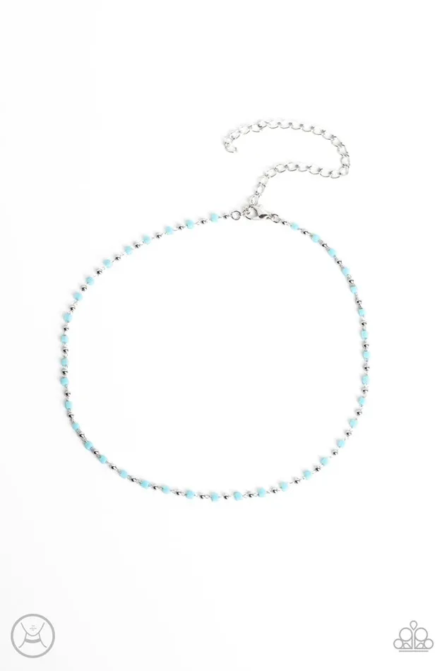 Paparazzi Jewelry Necklaces Paparazzi Necklace Neon Lights Blue Paparazzi Jewelry Necklaces Paparazzi Necklace Neon Lights Blue
