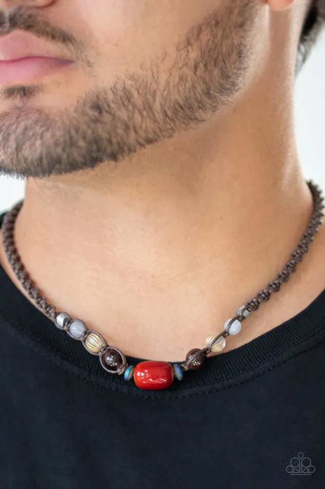 Paparazzi Jewelry Necklaces Paparazzi Necklace Put Up A BEACHFRONT Red