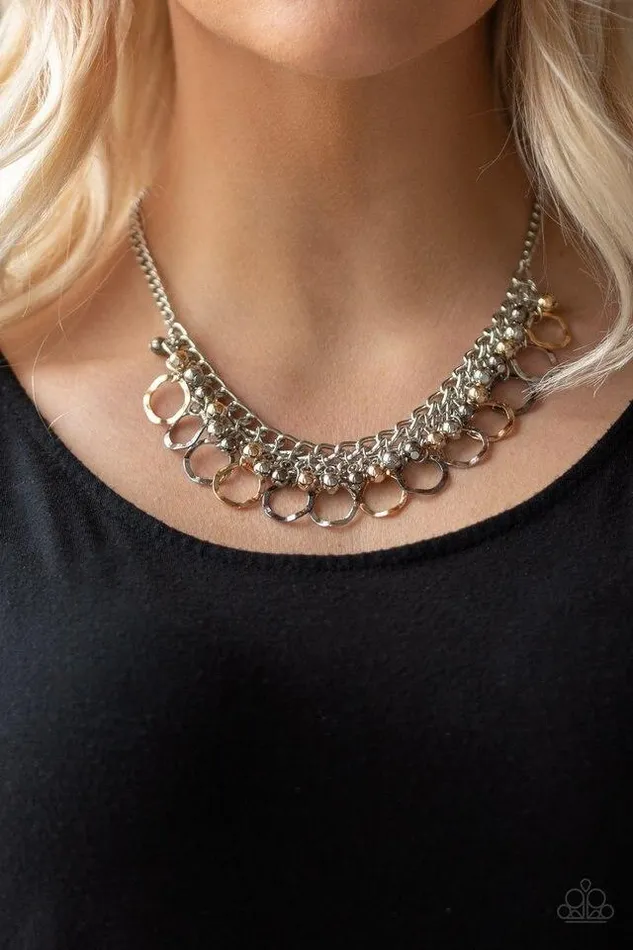 Paparazzi Jewelry Necklaces Paparazzi Necklace Ring Leader Radiance Multi