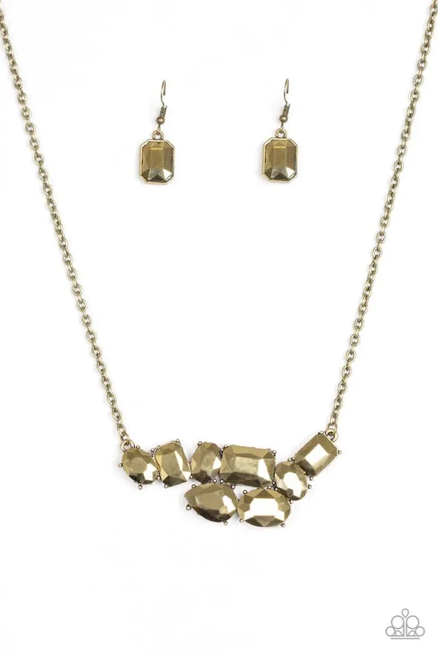 Paparazzi Jewelry Necklaces Paparazzi Necklace Urban Dynasty Brass