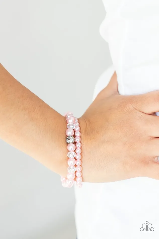 Paparazzi Jewelry Paparazzi Bracelet Cotton Candy Dreams Pink Bracelets
