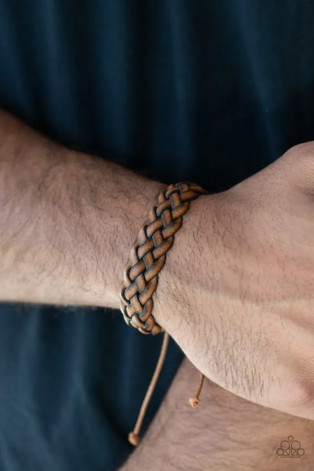 Paparazzi Jewelry Paparazzi Bracelet Plain and Prairie Brown Bracelets