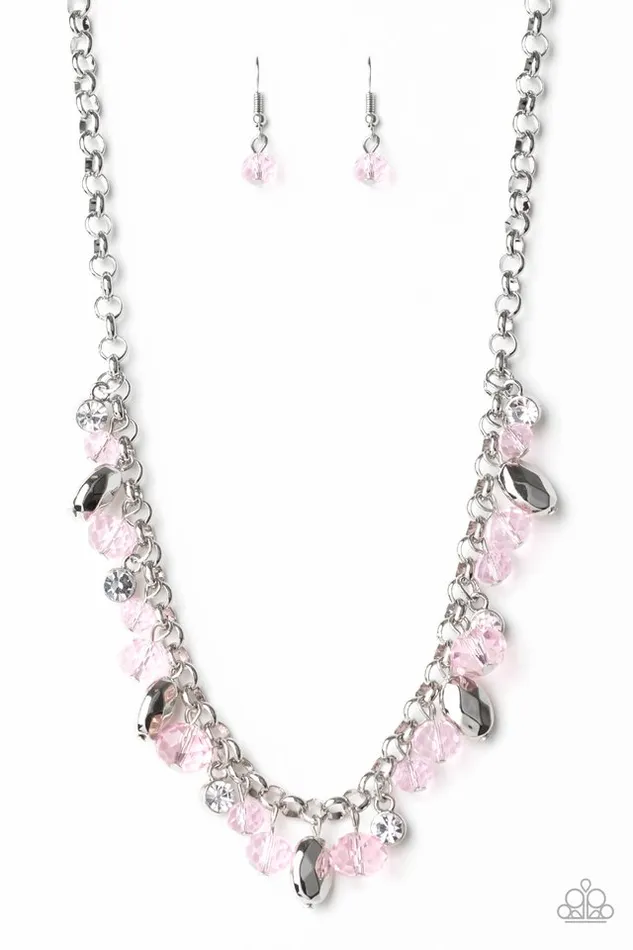 Paparazzi Jewelry Paparazzi Necklace Downstage Dazzle Pink Necklaces Paparazzi Jewelry Paparazzi Necklace Downstage Dazzle Pink Necklaces