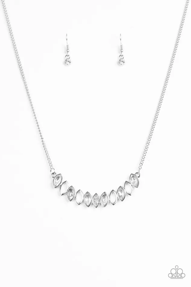 Paparazzi Jewelry Paparazzi Necklace Get Your Moneys Worth White Necklaces