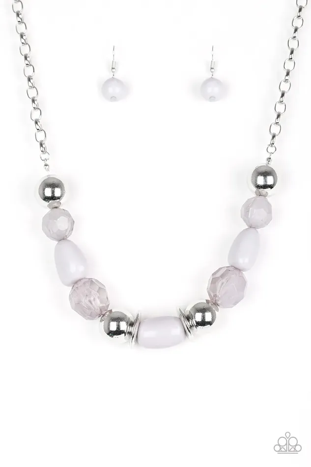 Paparazzi Jewelry Paparazzi Necklace South Shore Sensation Silver Necklaces