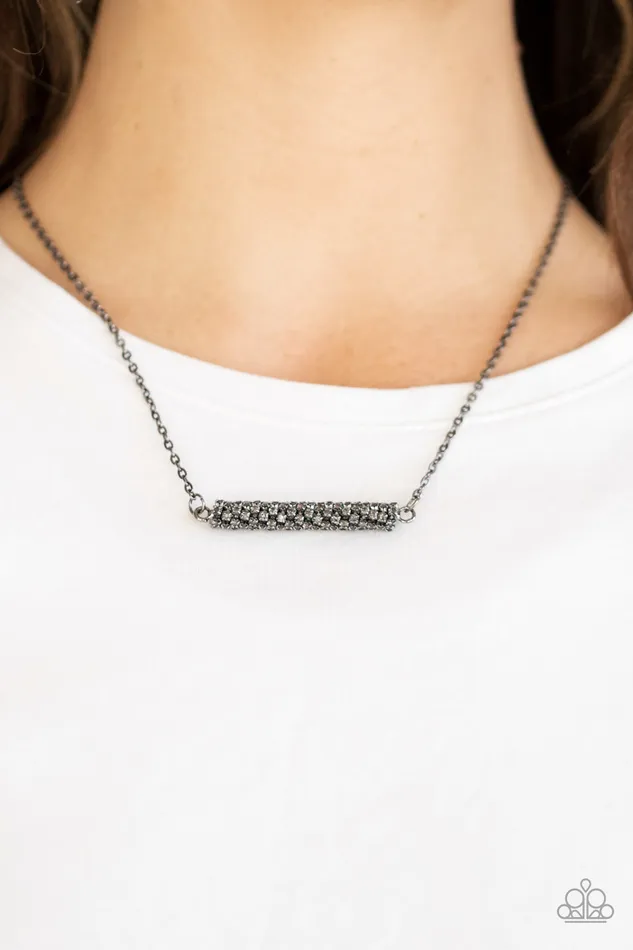 Paparazzi Jewelry Paparazzi Necklace Timelessly Twinkling Black Necklaces