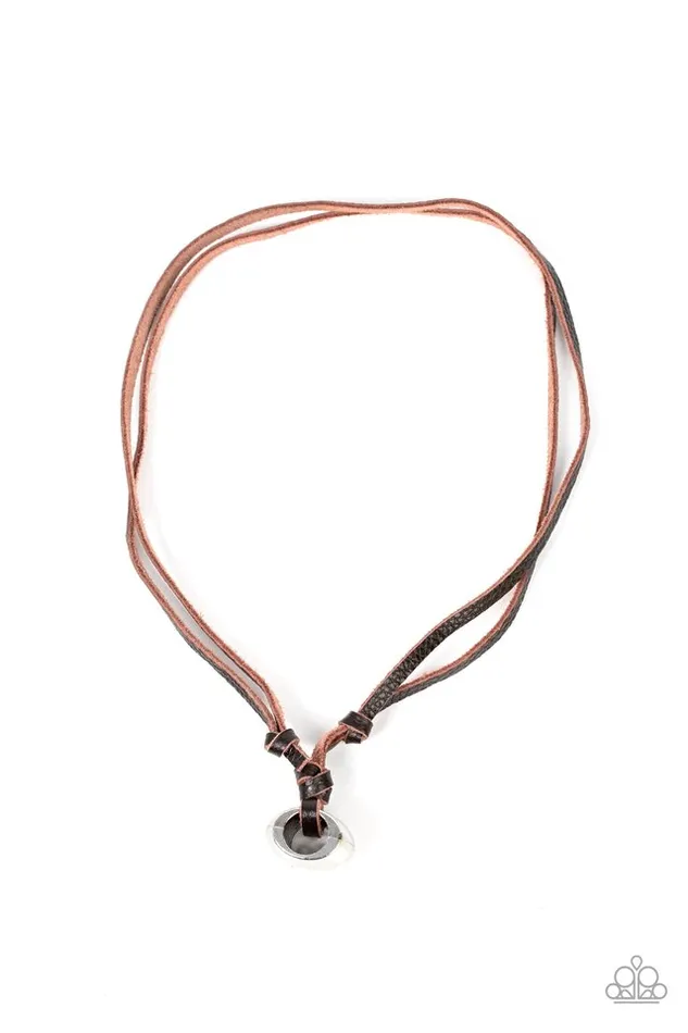 Paparazzi Jewelry Paparazzi Necklace Winslow Wrangler Brown Necklaces Paparazzi Jewelry Paparazzi Necklace Winslow Wrangler Brown Necklaces